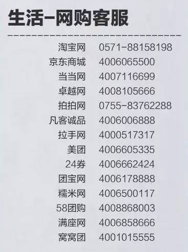 号码大全，一站式解决你的需求