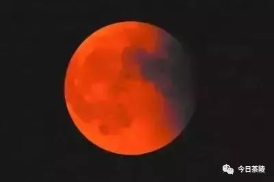 今晚的红月亮，神秘的天文奇观