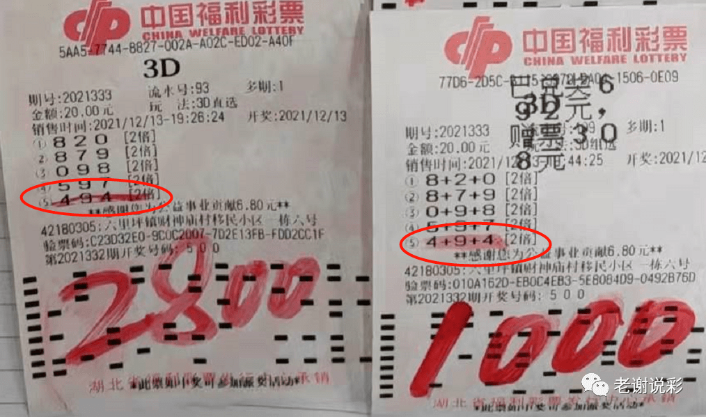 3D彩票开奖号码