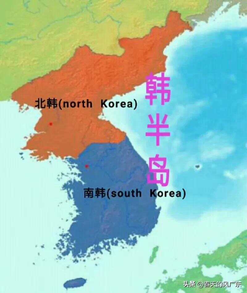 朝鲜韩国什么时候分开的